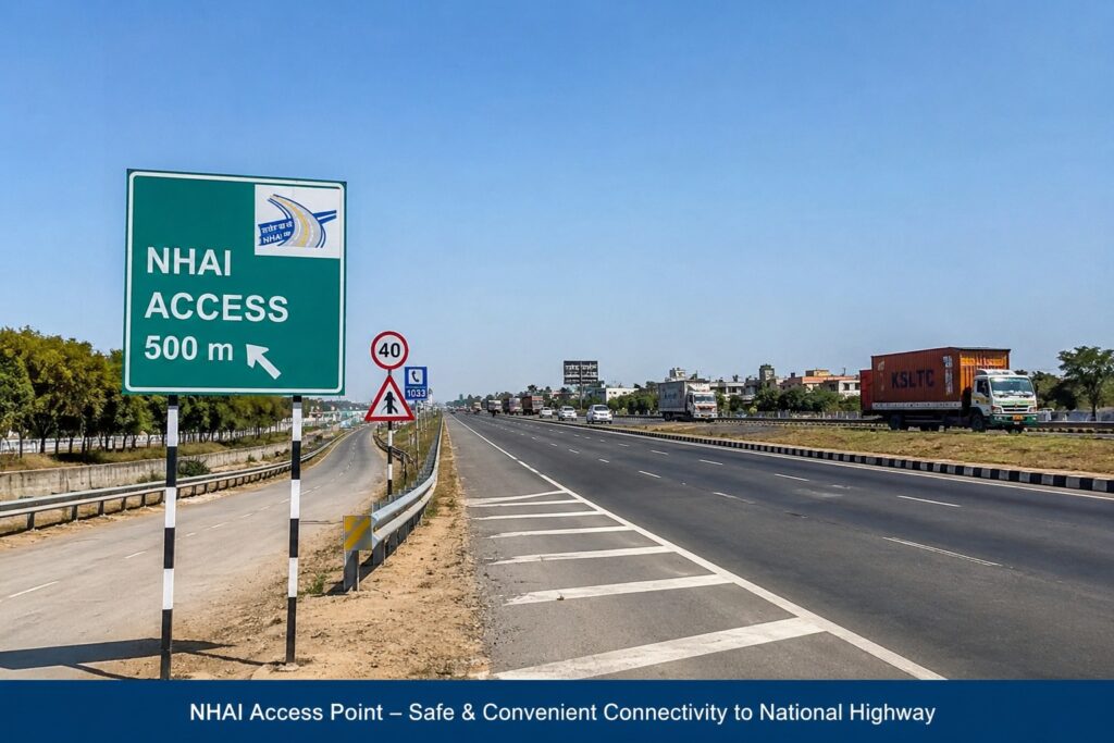 NHAI entry and exit access permission and highway NOC consultancy